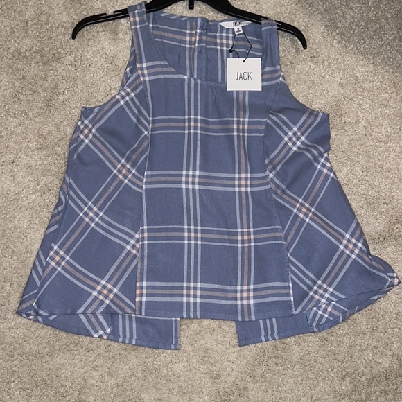 Jack by bbdakota nwt top women’s sz small in blue - Picture 1 of 5